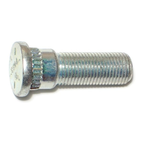 Midwest Fastener 1/2"-20 x 1-5/8" Zinc Plated Steel Fine Thread Automotive Wheel Studs 6PK 75407 - main